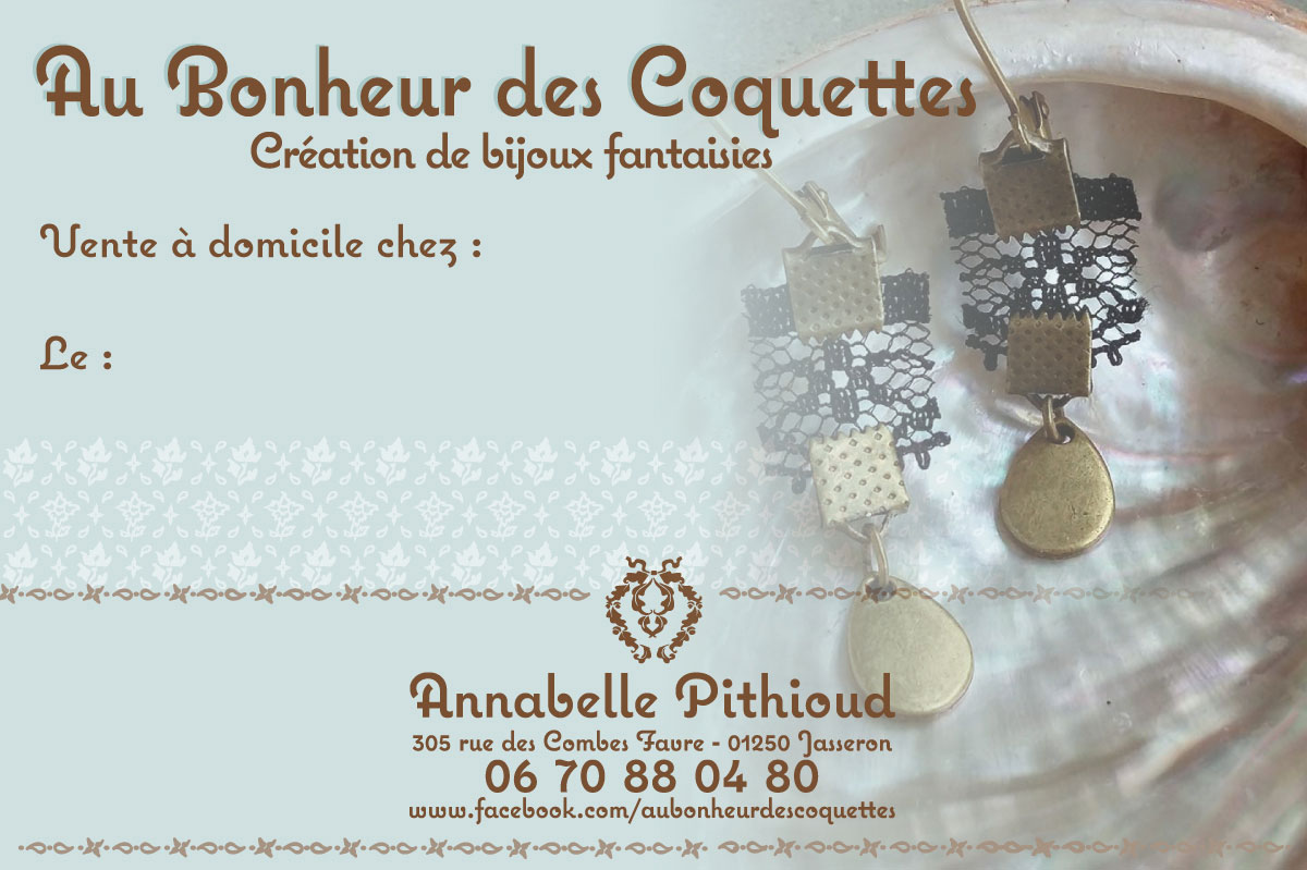 Au Bonheur des Coquettes - Création de bijoux fantaisies (01)